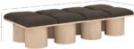 Pavilion Boucle Fabric Upholstered 8pc. Modular Bench - Image 6