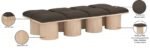 Pavilion Boucle Fabric Upholstered 8pc. Modular Bench - Image 7