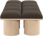 Pavilion Boucle Fabric Upholstered 8pc. Modular Bench - Image 4