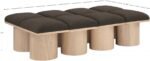 Pavilion Boucle Fabric Upholstered 8pc. Modular Bench - Image 7