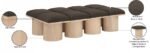 Pavilion Boucle Fabric Upholstered 8pc. Modular Bench - Image 8