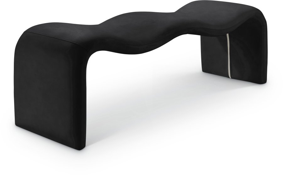 42059.jpg Willow Vegan Leather Upholstered Bench - Image 1