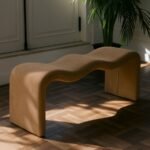Willow Vegan Leather Upholstered Bench - Image 2