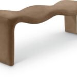 Willow Vegan Leather Upholstered Bench