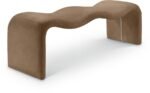 Willow Vegan Leather Upholstered Bench
