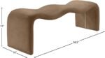 Willow Vegan Leather Upholstered Bench - Image 10