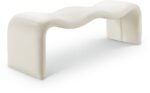 Willow Vegan Leather Upholstered Bench