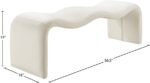 Willow Vegan Leather Upholstered Bench - Image 10