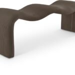 Willow Corduroy Fabric Upholstered Bench