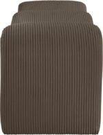 Willow Corduroy Fabric Upholstered Bench - Image 4