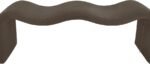Willow Corduroy Fabric Upholstered Bench - Image 6