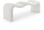Willow Corduroy Fabric Upholstered Bench