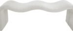 Willow Corduroy Fabric Upholstered Bench - Image 6