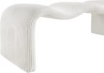 Willow Corduroy Fabric Upholstered Bench - Image 8