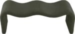 Willow Corduroy Fabric Upholstered Bench - Image 5