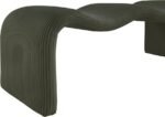 Willow Corduroy Fabric Upholstered Bench - Image 8
