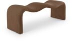 Willow Corduroy Fabric Upholstered Bench