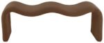 Willow Corduroy Fabric Upholstered Bench - Image 3