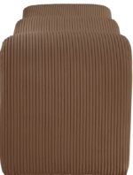 Willow Corduroy Fabric Upholstered Bench - Image 4