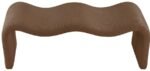 Willow Corduroy Fabric Upholstered Bench - Image 5