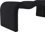 Willow Chenille Fabric Upholstered Bench - Image 6