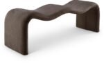 Willow Chenille Fabric Upholstered Bench
