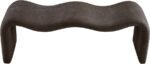 Willow Chenille Fabric Upholstered Bench - Image 5