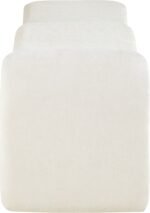 Willow Chenille Fabric Upholstered Bench - Image 4