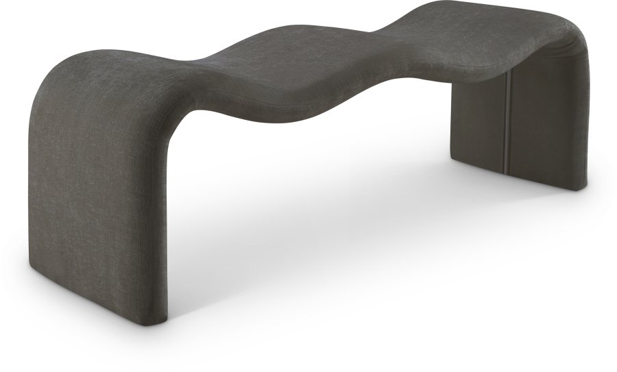 42074.jpg Willow Chenille Fabric Upholstered Bench - Image 1