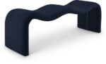 Willow Chenille Fabric Upholstered Bench