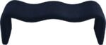Willow Chenille Fabric Upholstered Bench - Image 5
