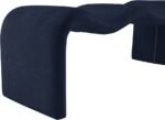 Willow Chenille Fabric Upholstered Bench - Image 6