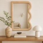 Winnie Poplar Wood Frame Mirror - Image 2
