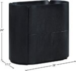 Everett Oak Veneer Night Stand - Image 11
