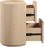 Everett Oak Veneer Night Stand - Image 8