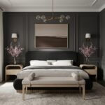 Rigby Boucle Fabric Upholstered Bed - Image 2