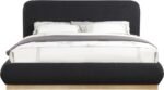 Rigby Boucle Fabric Upholstered Bed - Image 3