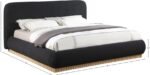 Rigby Boucle Fabric Upholstered Bed - Image 9