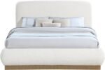 Rigby Boucle Fabric Upholstered Bed - Image 3