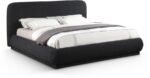 Rigby Boucle Fabric Upholstered Bed
