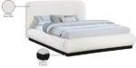Rigby Boucle Fabric Upholstered Bed - Image 10