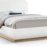 Rigby Linen Textured Fabric Upholstered Bed