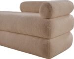Kennedy Teddy Fabric Upholstered Bench - Image 10
