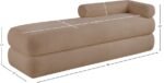 Kennedy Teddy Fabric Upholstered Bench - Image 13