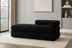 Kennedy Teddy Fabric Upholstered Bench - Image 2