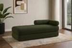 Kennedy Teddy Fabric Upholstered Bench - Image 2