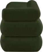Kennedy Teddy Fabric Upholstered Bench - Image 4
