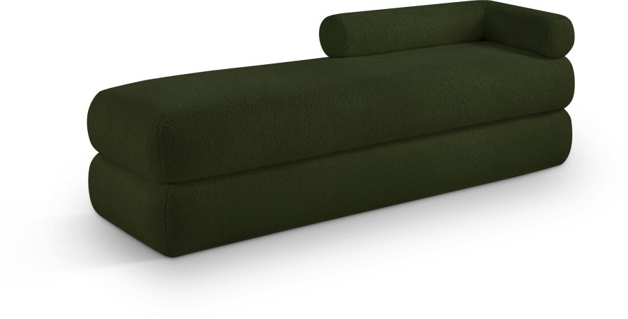 42763.jpg Kennedy Teddy Fabric Upholstered Bench - Image 1