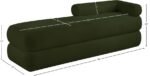 Kennedy Teddy Fabric Upholstered Bench - Image 13