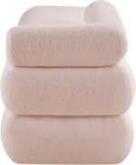 Kennedy Teddy Fabric Upholstered Bench - Image 4